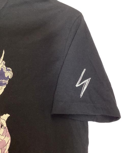 WILDSIDE YOHJI YAMAMOTO（ワイルドサイド ヨウジ ヤマモト）WILDSIDE YOHJI YAMAMOTO (ワイルドサイド ヨウジ ヤマモト) MAIKO - T-SHIRT ブラック サイズ:3の古着・服飾アイテム