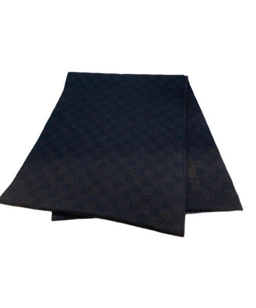 LOUIS VUITTON（ルイ ヴィトン）LOUIS VUITTON (ルイ ヴィトン) ダミエ グラフィット エシャルプ プティ マフラー ブラウンの古着・服飾アイテム