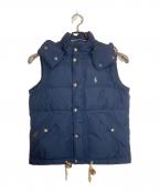 POLO RALPH LAURENポロ・ラルフローレン）の古着「ダウンベスト」｜ネイビー