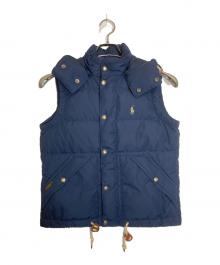 POLO RALPH LAUREN（ポロ・ラルフローレン）の古着「ダウンベスト」｜ネイビー