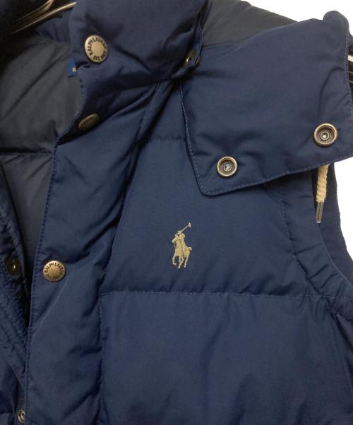 POLO RALPH LAUREN（ポロ・ラルフローレン）POLO RALPH LAUREN (ポロ・ラルフローレン) ダウンベスト ネイビー サイズ:Sの古着・服飾アイテム