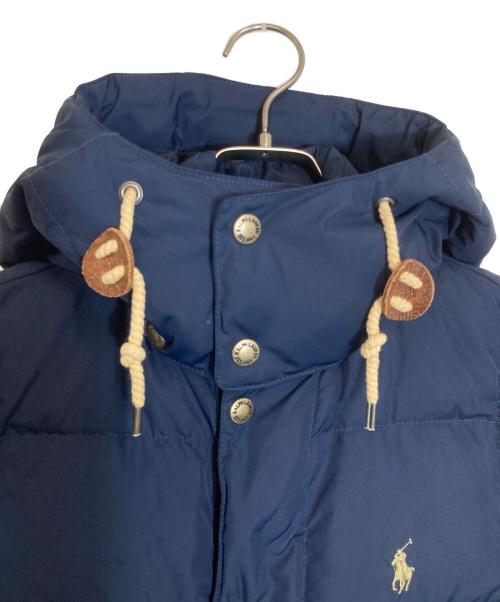 POLO RALPH LAUREN（ポロ・ラルフローレン）POLO RALPH LAUREN (ポロ・ラルフローレン) ダウンベスト ネイビー サイズ:Sの古着・服飾アイテム