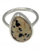 hideka kanamaruヒデカカナマル）の古着「ダルメシアンジャスパーリング」｜シルバー