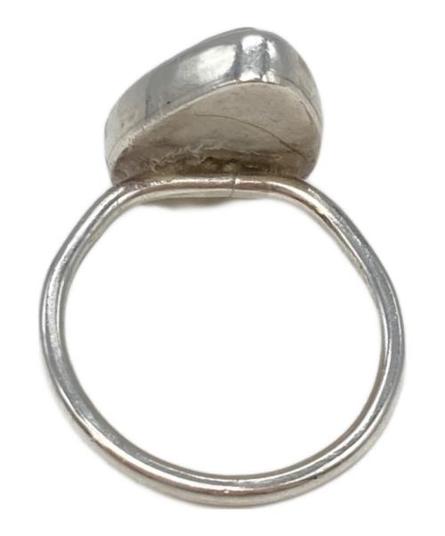 hideka kanamaru（ヒデカカナマル）hideka kanamaru (ヒデカカナマル) ダルメシアンジャスパーリング シルバー サイズ:１１号の古着・服飾アイテム