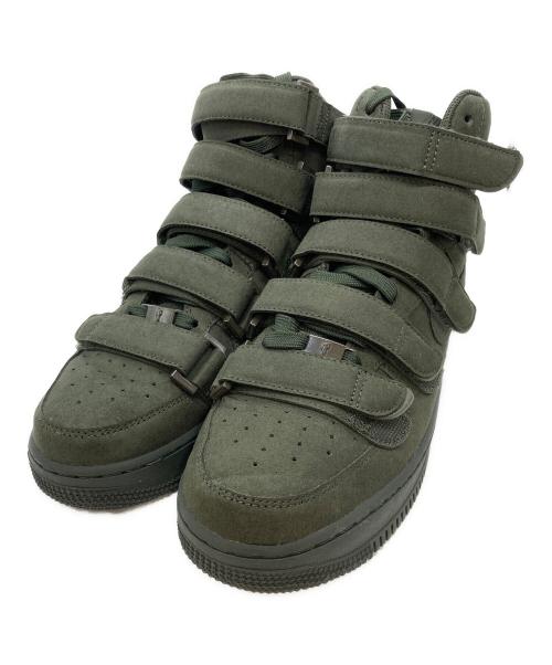 NIKE（ナイキ）NIKE (ナイキ) BILLIE EILISH (ビリー・アイリッシュ) Nike Air Force 1 High '07 SP オリーブ サイズ:27.5cmの古着・服飾アイテム