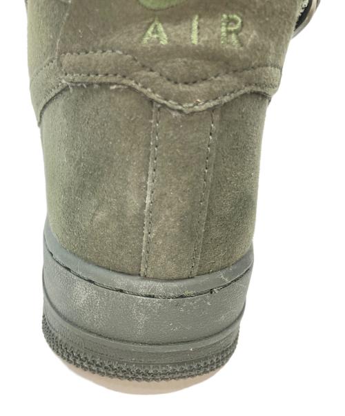 NIKE（ナイキ）NIKE (ナイキ) BILLIE EILISH (ビリー・アイリッシュ) Nike Air Force 1 High '07 SP オリーブ サイズ:27.5cmの古着・服飾アイテム