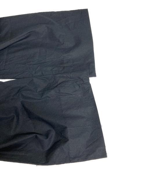DIOR HOMME（ディオール オム）DIOR HOMME (ディオール オム) ノータックライトコットンワークパンツ ブラック サイズ:52の古着・服飾アイテム