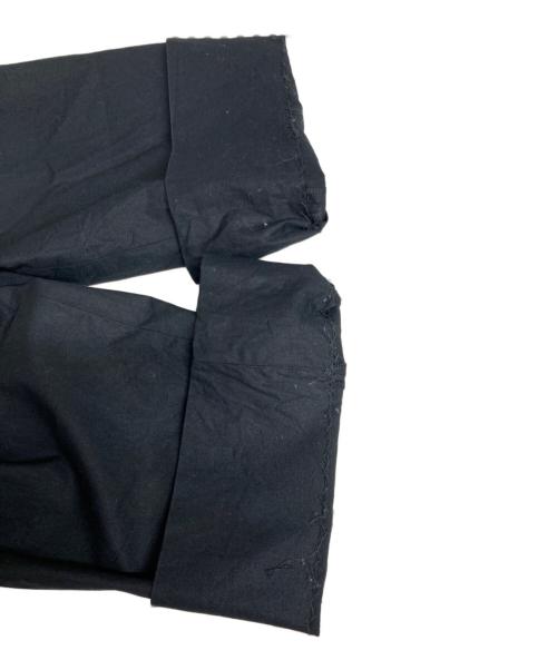 DIOR HOMME（ディオール オム）DIOR HOMME (ディオール オム) ノータックライトコットンワークパンツ ブラック サイズ:52の古着・服飾アイテム