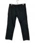 DIOR HOMME (ディオール オム) ノータックライトコットンワークパンツ ブラック サイズ:52：20000円