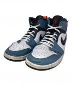 NIKE×FACETASMナイキ×ファセッタズム）の古着「AIR JORDAN 1 MID SE FEARLESS APLA」｜ホワイト×ブルー