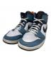 NIKE（ナイキ）の古着「AIR JORDAN 1 MID SE FEARLESS APLA」｜ホワイト×ブルー
