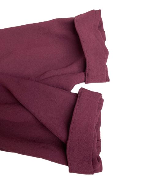 tricot COMME des GARCONS（トリココムデギャルソン）tricot COMME des GARCONS (トリココムデギャルソン) 丸襟4Bジャケット レッド サイズ:freeの古着・服飾アイテム