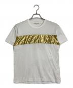 COMME des GARCONSコムデギャルソン）の古着「GOLDEN BAT T-Shirt」｜ホワイト×ゴールド