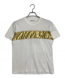 COMME des GARCONS（コムデギャルソン）の古着「GOLDEN BAT T-Shirt」｜ホワイト×ゴールド