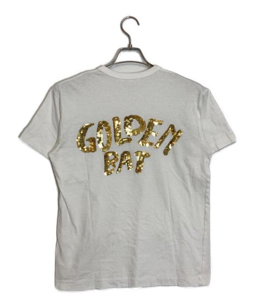COMME des GARCONS（コムデギャルソン）COMME des GARCONS (コムデギャルソン) GOLDEN BAT T-Shirt ホワイト×ゴールド サイズ:Ｍの古着・服飾アイテム