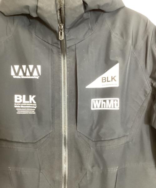 WHITE MOUNTAINEERING（ホワイトマウンテ二アニング）WHITE MOUNTAINEERING (ホワイトマウンテ二アニング) マウンテンパーカー ブラック サイズ:2の古着・服飾アイテム