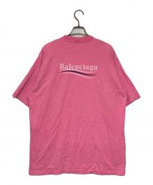 BALENCIAGA（バレンシアガ）の古着「キャンペーンロゴTシャツ」｜ピンク