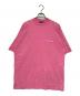 BALENCIAGA (バレンシアガ) キャンペーンロゴTシャツ ピンク サイズ:Ｓ：20000円