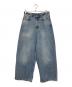 BALENCIAGA（バレンシアガ）の古着「LOW CROTCH JEANS バギーデニム パンツ」｜ブルー