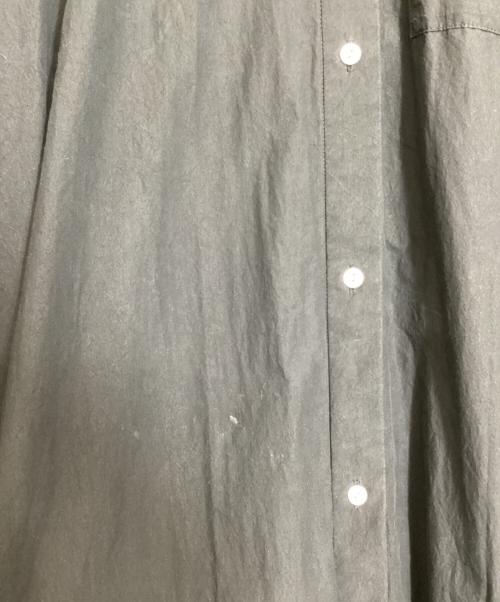 ENFOLD（エンフォルド）ENFOLD (エンフォルド) LONG-SHIRT-DRESS ブラック サイズ:38の古着・服飾アイテム