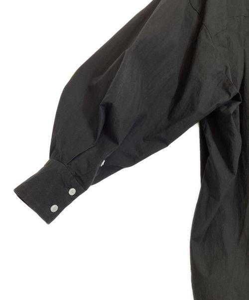 ENFOLD（エンフォルド）ENFOLD (エンフォルド) LONG-SHIRT-DRESS ブラック サイズ:38の古着・服飾アイテム