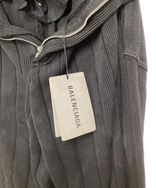 BALENCIAGA（バレンシアガ）BALENCIAGA (バレンシアガ) SILK RIBBED BAGGY PANTS ブラック サイズ:Sの古着・服飾アイテム