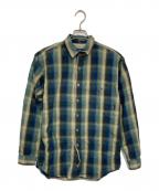 Patagoniaパタゴニア）の古着「オーガニックコットンオンブレチェックシャツ」｜グリーン