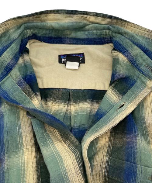 Patagonia（パタゴニア）Patagonia (パタゴニア) オーガニックコットンオンブレチェックシャツ グリーン サイズ:Sの古着・服飾アイテム