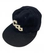 CDG×EBBETS FIELD FLANNELSシーディージー×エベッツフィールドフランネルズ）の古着「キャップ」｜ブラック