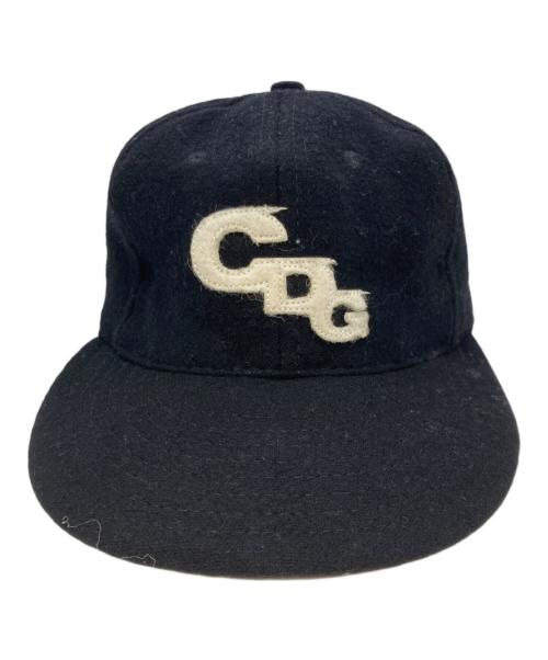 CDG（シーディージー）CDG (シーディージー) EBBETS FIELD FLANNELS (エベッツフィールドフランネルズ) キャップ ブラック サイズ:-の古着・服飾アイテム