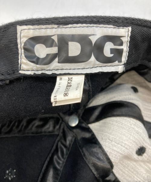 CDG（シーディージー）CDG (シーディージー) EBBETS FIELD FLANNELS (エベッツフィールドフランネルズ) キャップ ブラック サイズ:-の古着・服飾アイテム