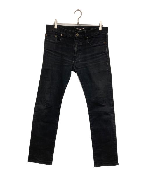 Saint Laurent Paris（サンローランパリ）Saint Laurent Paris (サンローランパリ) ボタンフライ スタンダード スキニーパンツ ブラック サイズ:33の古着・服飾アイテム