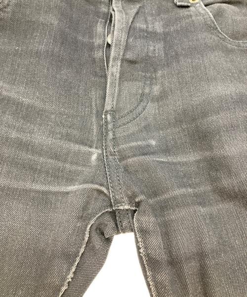 Saint Laurent Paris（サンローランパリ）Saint Laurent Paris (サンローランパリ) ボタンフライ スタンダード スキニーパンツ ブラック サイズ:33の古着・服飾アイテム