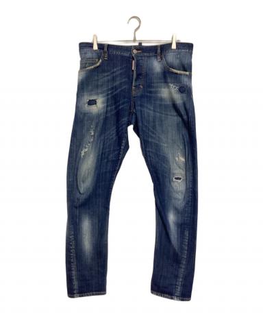 中古・古着通販】DSQUARED2 (ディースクエアード) ダメージ加工デニム