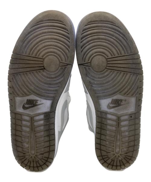 NIKE（ナイキ）NIKE (ナイキ) Women's Air Jordan 1 Low ローカットスニーカー グレー×ホワイト サイズ:28.5cmの古着・服飾アイテム