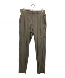 RAINMAKER（レインメーカー）の古着「2-PLEATED TROUSERS / TAUPE」｜ベージュ