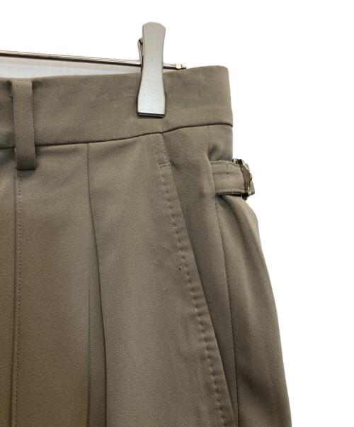 RAINMAKER（レインメーカー）RAINMAKER (レインメーカー) 2-PLEATED TROUSERS / TAUPE ベージュ サイズ:46の古着・服飾アイテム