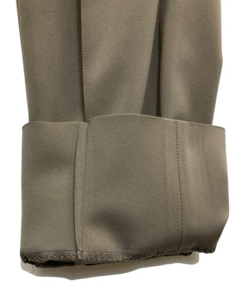 RAINMAKER（レインメーカー）RAINMAKER (レインメーカー) 2-PLEATED TROUSERS / TAUPE ベージュ サイズ:46の古着・服飾アイテム