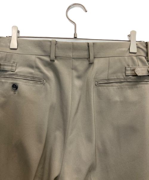 RAINMAKER（レインメーカー）RAINMAKER (レインメーカー) 2-PLEATED TROUSERS / TAUPE ベージュ サイズ:46の古着・服飾アイテム