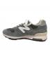NEW BALANCE (ニューバランス) ローカットスニーカー グレー サイズ:26.5㎝：18000円