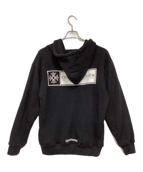CHROME HEARTS（クロムハーツ）CHROME HEARTS (クロムハーツ) CH PLUS ZIP FOODIE ブラック サイズ:Lの古着・服飾アイテム