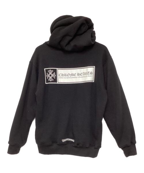 CHROME HEARTS（クロムハーツ）CHROME HEARTS (クロムハーツ) CH PLUS ZIP FOODIE ブラック サイズ:Lの古着・服飾アイテム