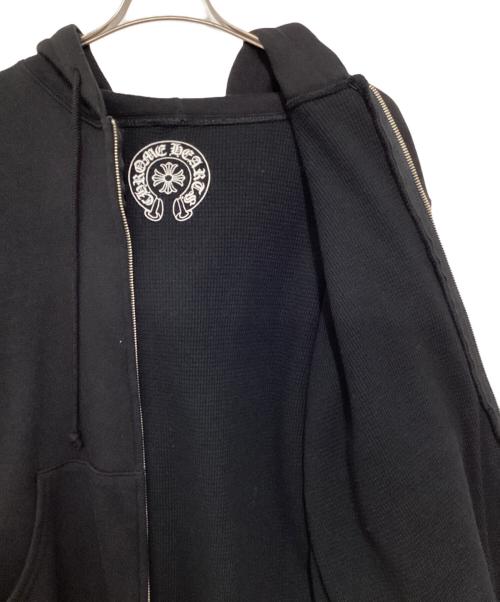 CHROME HEARTS（クロムハーツ）CHROME HEARTS (クロムハーツ) CH PLUS ZIP FOODIE ブラック サイズ:Lの古着・服飾アイテム