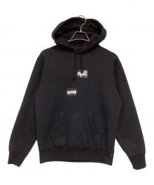 SUPREME×COMME des GARCONS SHIRT（シュプリーム×コムデギャルソンシャツ）の古着「Split Box Logo Hooded」｜ブラック