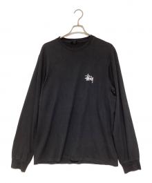 stussy（ステューシー）の古着「ロングスリーブカットソー」｜ブラック