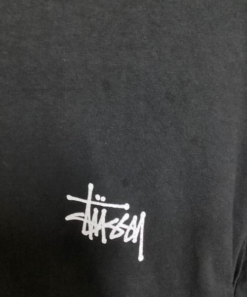 stussy（ステューシー）stussy (ステューシー) ロングスリーブカットソー ブラック サイズ:Lの古着・服飾アイテム