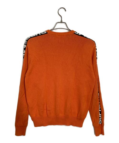 SUPREME（シュプリーム）SUPREME (シュプリーム) Sleeve Stripe Sweater オレンジ サイズ:Sの古着・服飾アイテム