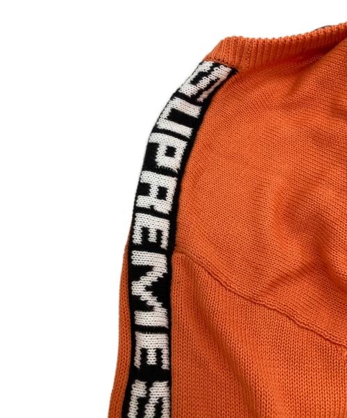 SUPREME（シュプリーム）SUPREME (シュプリーム) Sleeve Stripe Sweater オレンジ サイズ:Sの古着・服飾アイテム