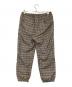 SUPREME (シュプリーム) Glen Check Track Pant ベージュ サイズ:S：12000円