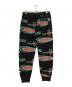 SUPREME (シュプリーム) NY Waffle Thermal Pant ブラック×マルチカラー サイズ:S：8000円